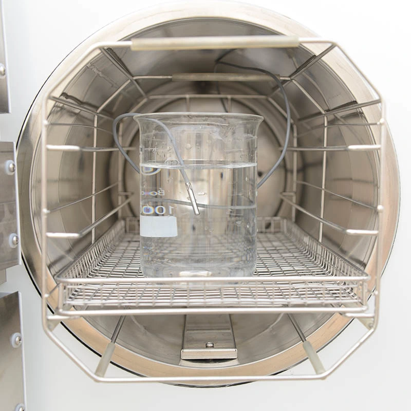 Autoclave de vapor de alta presión vertical clase B esterilizador de residuos médicos