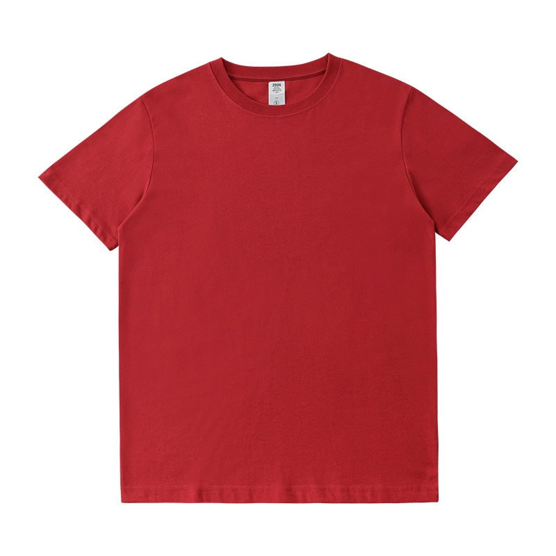 Embroider Logo Black Bulk Blank Plus Size Plain Men's Printing 100% Cotton Tee Tshirt T-Shirt Custom T Shirt