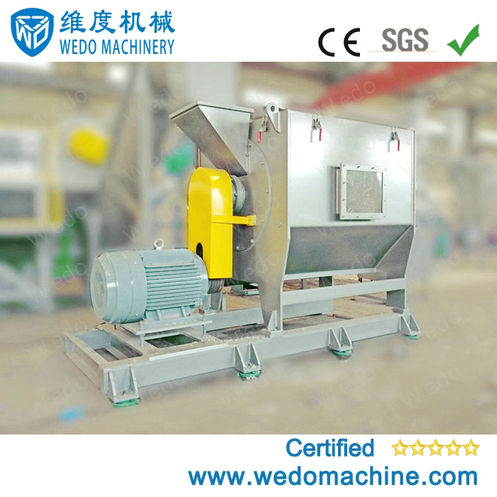 HDPE Drum/ PE Frame/ Block/ Can/ Bottle Crushing Washing Recycling Production Line