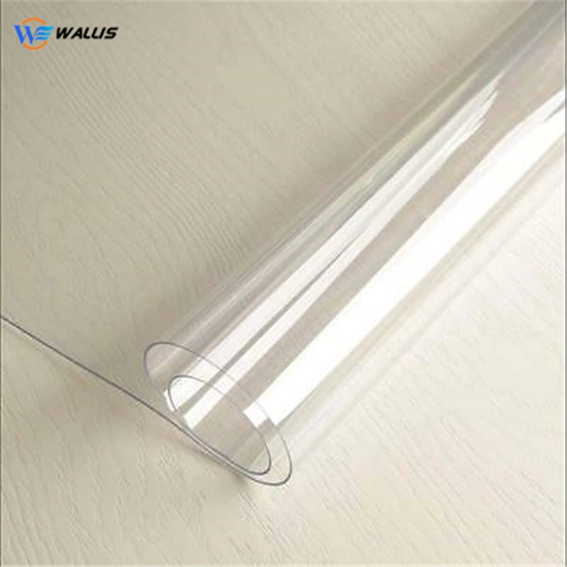 2mm Colored Transparent PVC Curtain Roll Clear Soft PVC Sheet for Table Cloth or Packaging