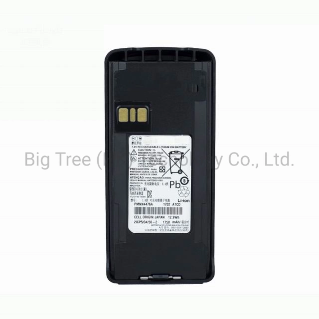 بطارية ليثيوم أيون بريميةPmnn4080 Pmnn4081 1800mAh لراديو Motorola Cp185 Ep350 Cp1300