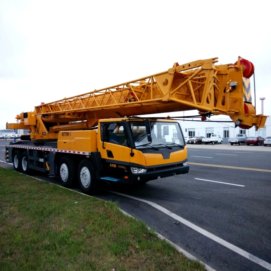 Factory Supply Telescopic Boom Truck Crane Qy70K-I 70 Ton Mobile Hydraulic Crane