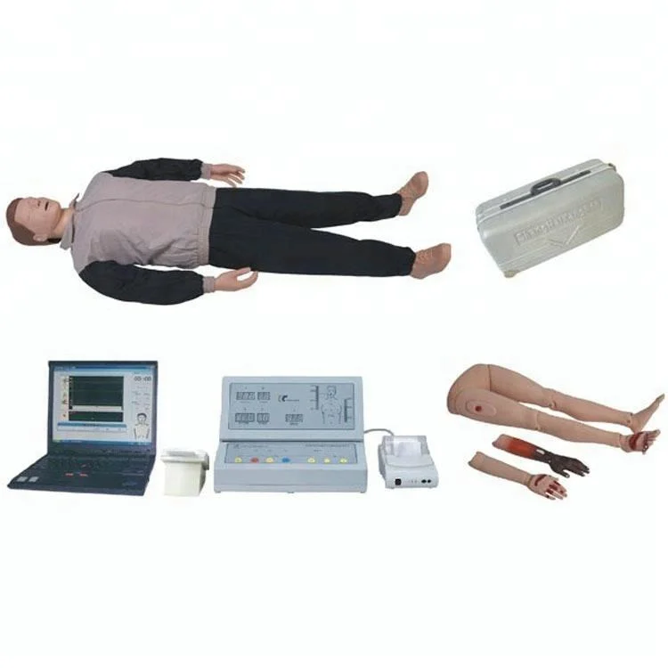 Low Price Simulation Medical Training Mannequin Nursing Intubation Model Inflatable CPR Manikin