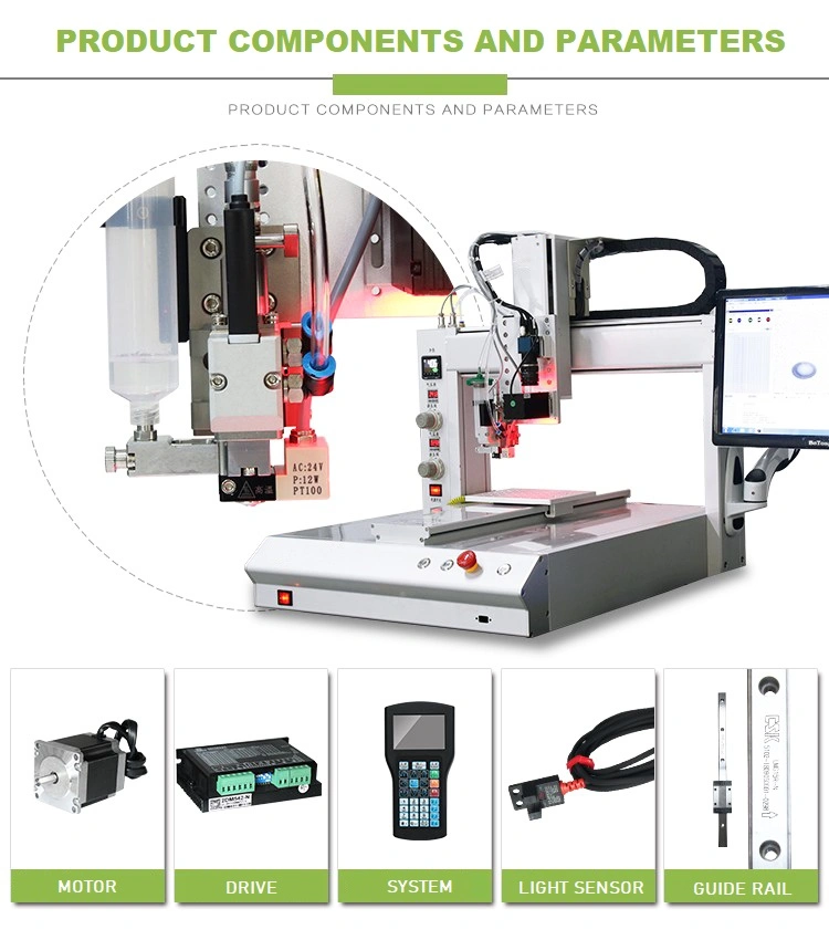 Factory Direct Price Glue Dispensing Equipment for Digital Parts with Vision