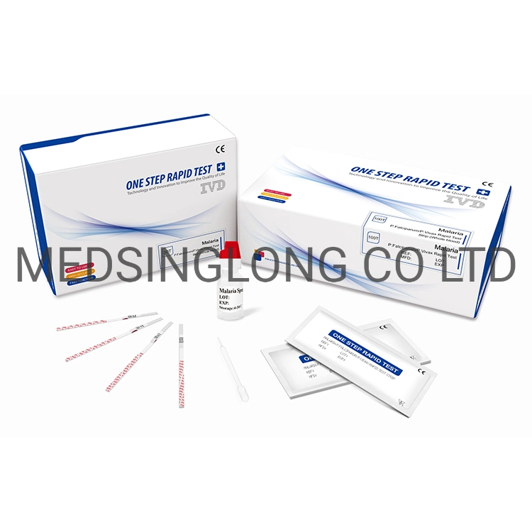 Factpry Price Syphilis HIV HAV HCG Malaria Rapid Test Cassette / Strip with Gold Standard Mslrt02