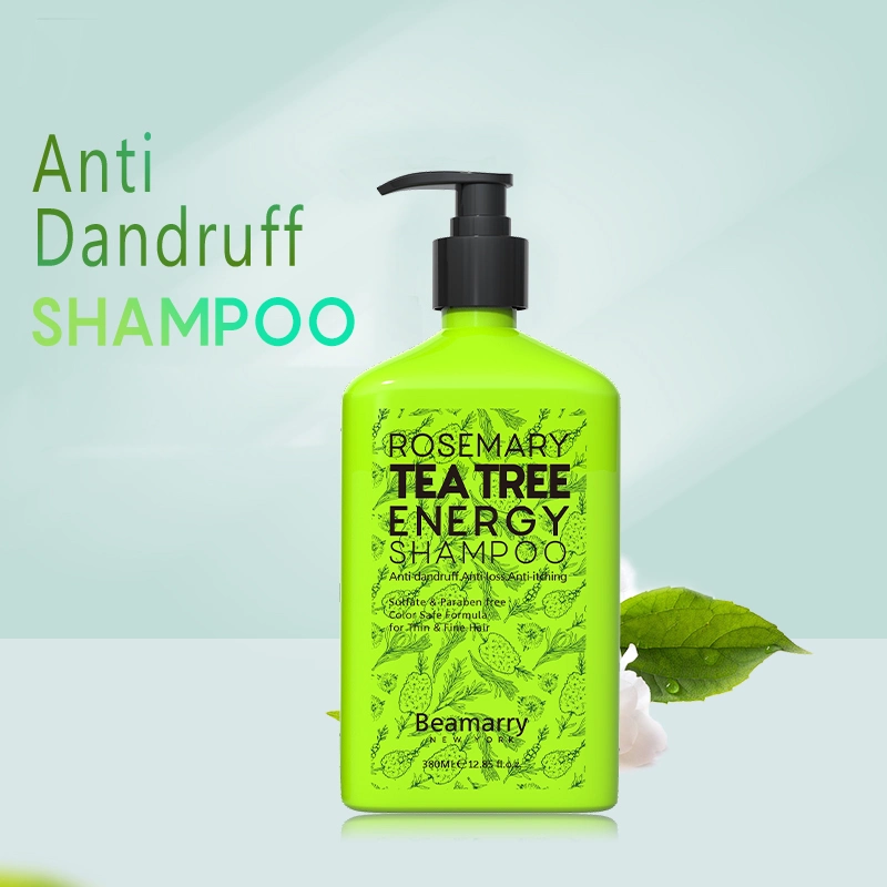 OEM Products Tea Tree Shampoo Anti Hair Loss Herbal Natural Organic Rosemary Tea Tree Hair Growth Shampoo