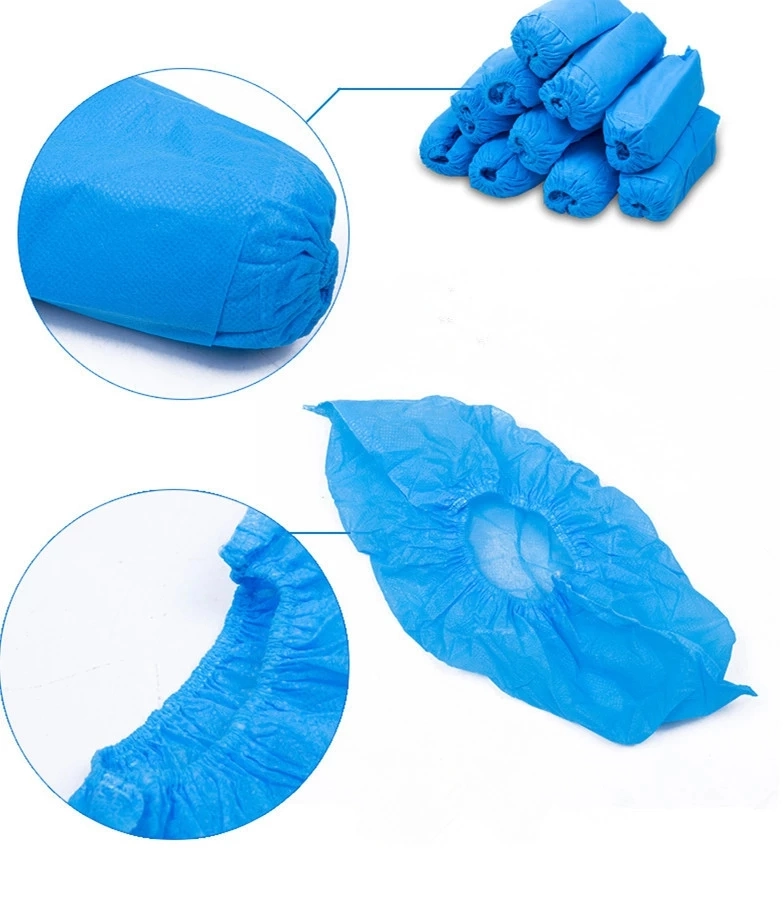 Non Woven Disposable Shoe Covers Dustproof for Cleanroom Laboratory