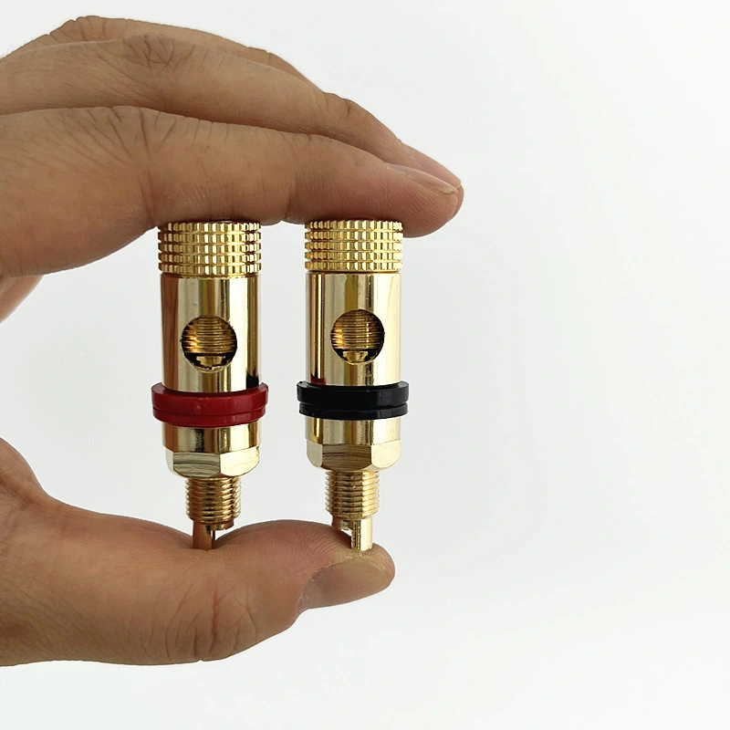 Connecteur liaison Post collier de serrage de pièces de matériel les bornes de l'Orateur plug