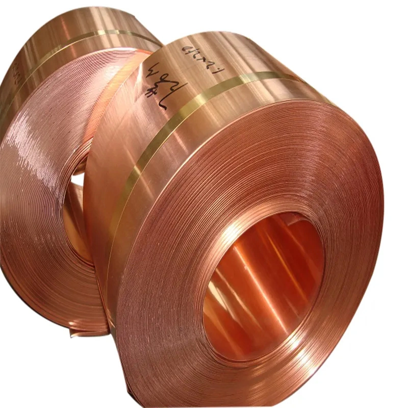 Original Factory T1, T2, C10100, C10200, C10300, C10400, C10500, C10700, C1 Gauge 0.5 mm Thick Industrial Copper Wire Copper Strip