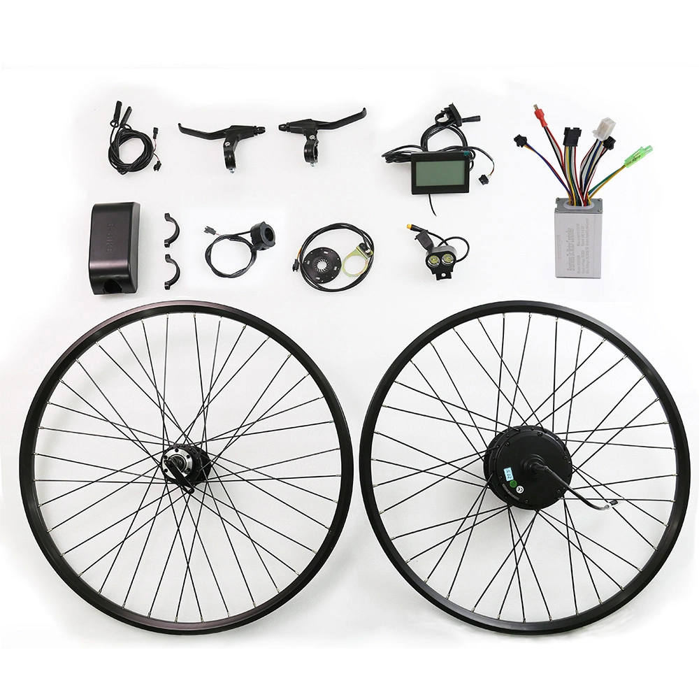 in Black Color Battery Shuangye Electric E Bike Conversion Kit