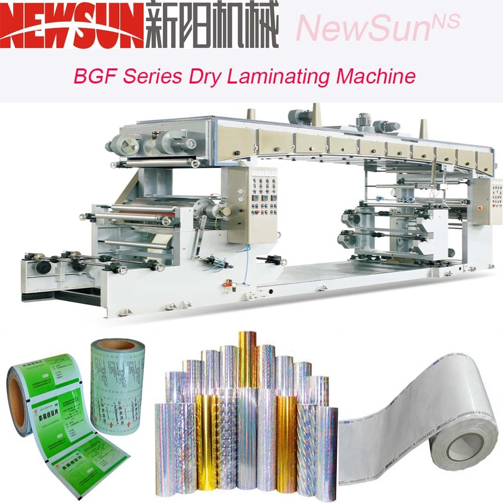 Bgf Series Plastic Film Dry Lamination Machine