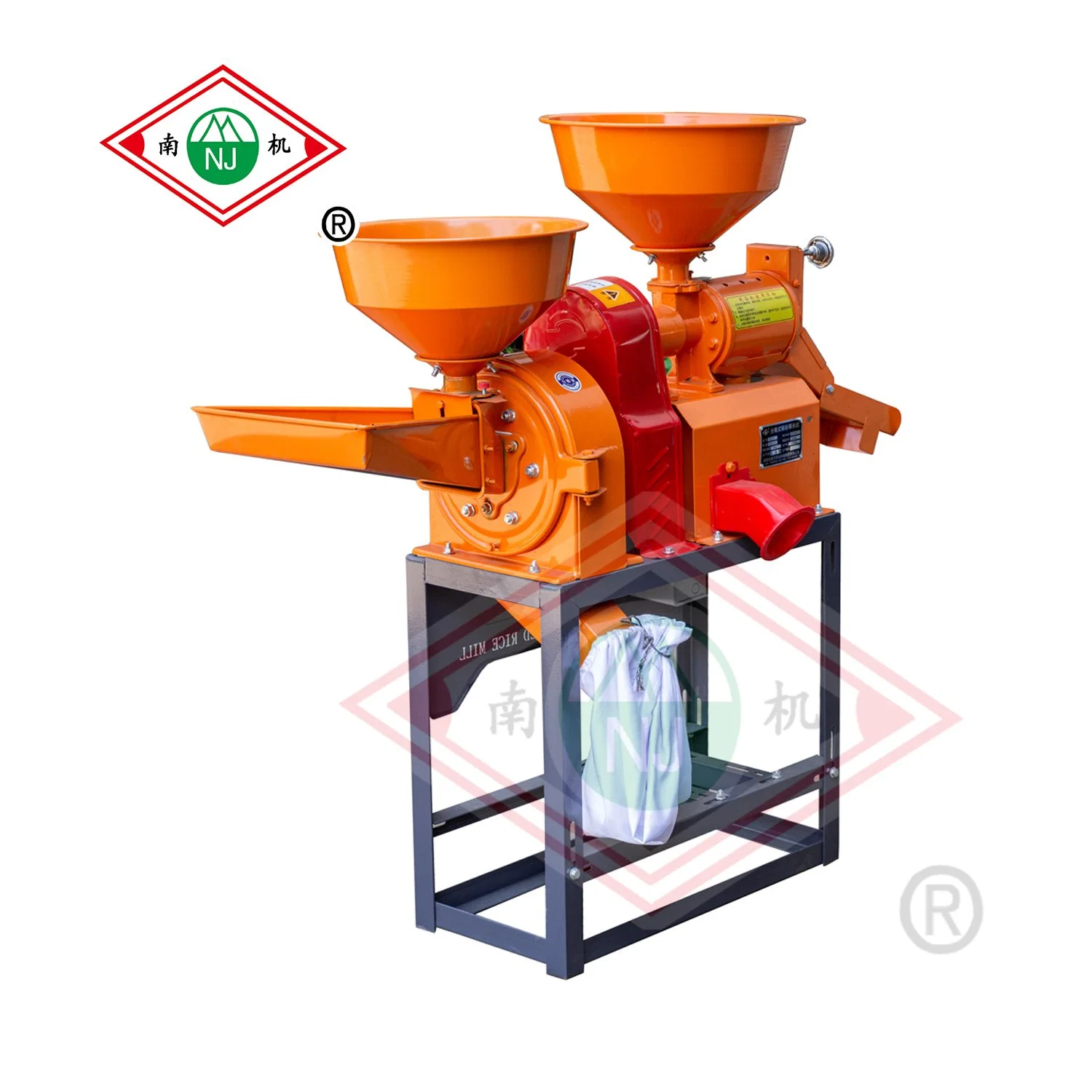 Nanfang 6NF Combine Rice Mill Machine with Separator Vibrating Part Top Vibrator Rice Milling