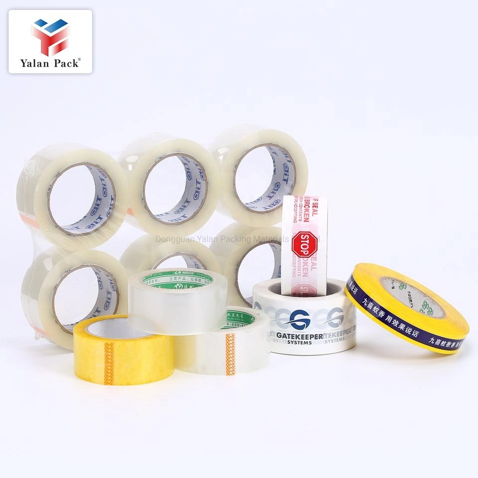 Custom Commodity Carton Packing Tapes Color BOPP Sealing Tape Adhesive Packing Tape