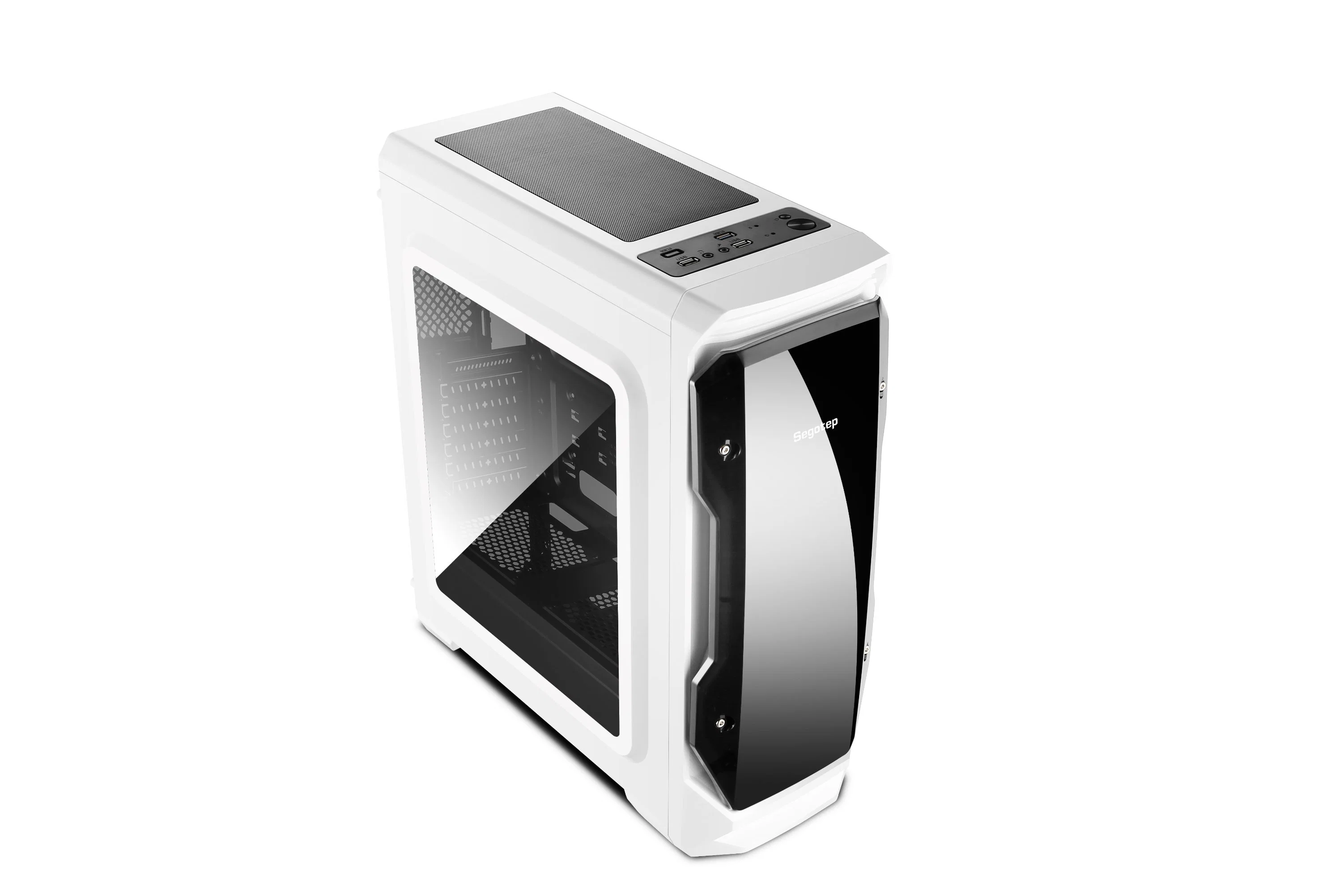 August New MID Tower Gaming Computer Case