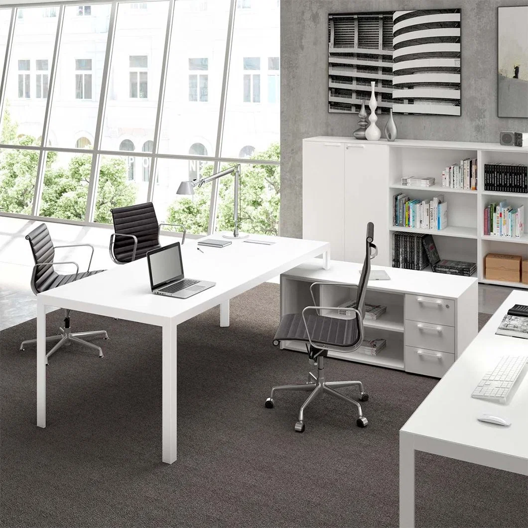 Modern Design Hospital Furniture Doctor Office Desk Medical Wooden Computer Table and Chair