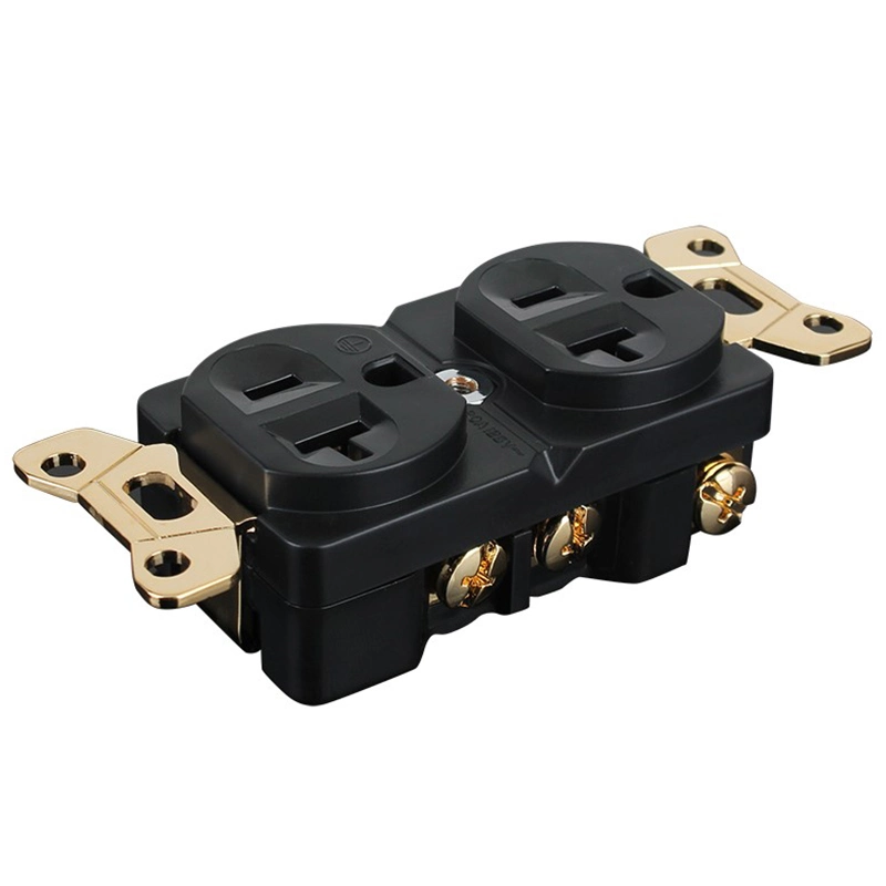 Us AC Power Outlet Plug Wall Socket Receptacle for Audio Equipment