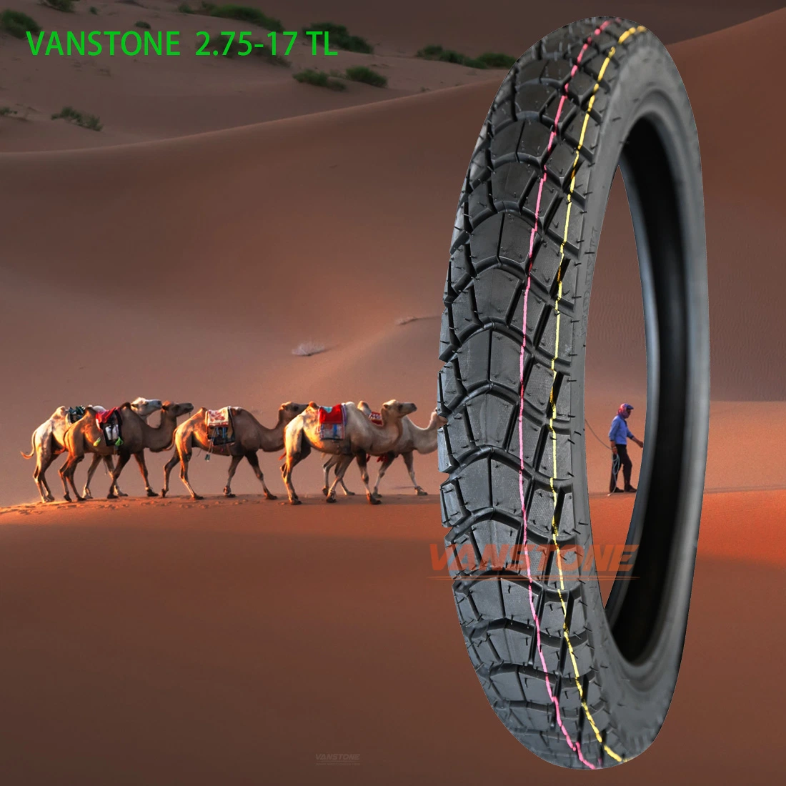 Deep Tread Professional Supplier Motorcycle Tyre Wholesale/Supplier Puncture Resistant Tire 2.75-17