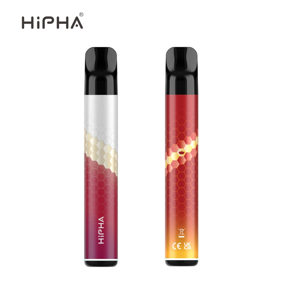 Más reciente Precio de mercado al por mayor Happy Vaping Hipha malla bobina alta Calidad desechable reemplazable VAPE 800 Puff Plus Vapeman 600 Puffs