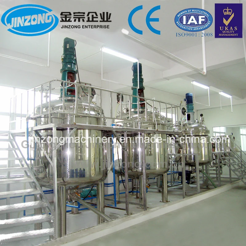 High Shear Shampoo Emulsifying and Making Equipment machine, Shampoo Emulsifying Mixing Tank for Costmetic Chemical