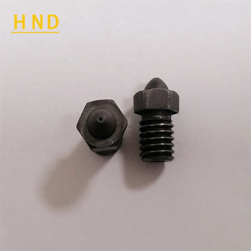 100% Virgin Tungsten Carbide Material High Polished Tungsten Carbide 3D Nozzle