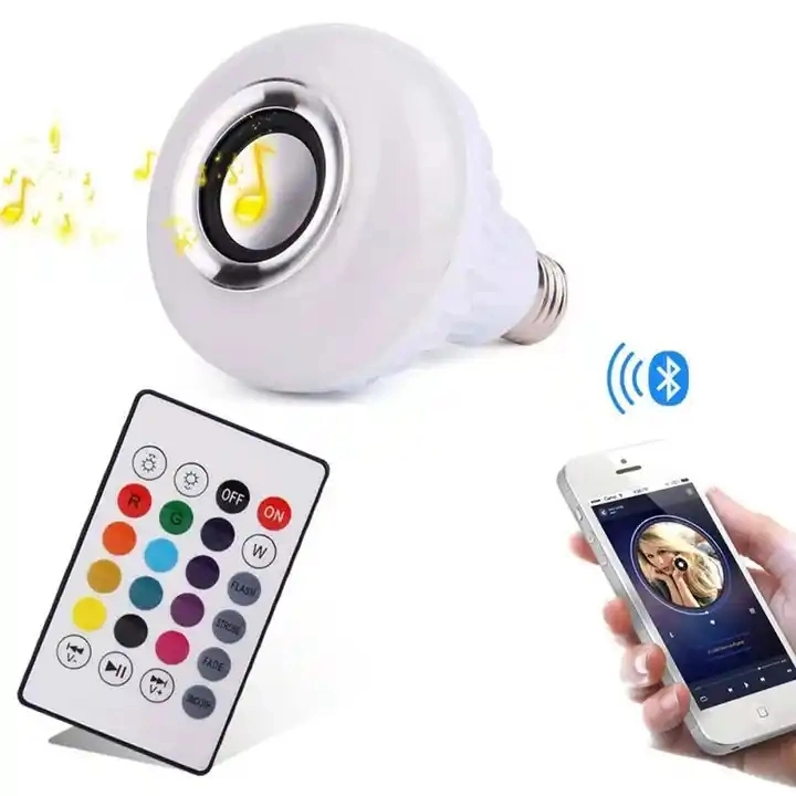 Household Speaker Music Bulb Stage Light RGB LED Smart Bulb