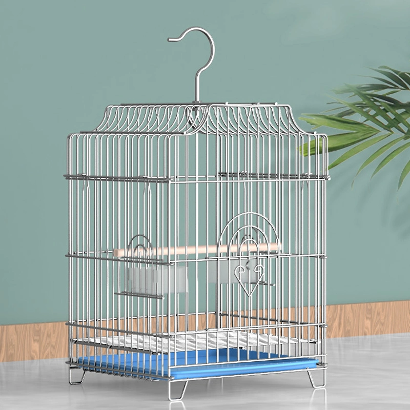 Metal de alta calidad Bird Cage Pet-Friendly jaula para mascotas con jaula desmontables de fácil limpieza.