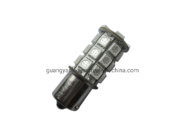 ضوء LED للسيارة الأبيض 1156/1157 Ba15s Bay15D 24LED