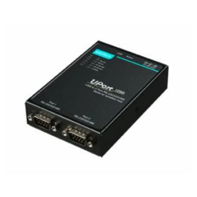 Moxa Industrial Ethernet Switch Uport 1250I USB2 Port with Light Barrier