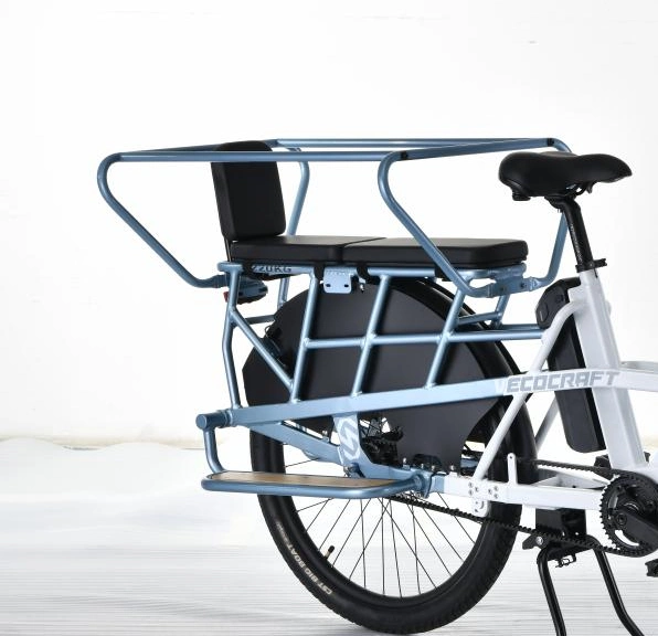 СРЕДНЕПРИВОДНОЙ двигатель Эбайк Электродезрo Cargo Bike Дышак для двух детей С двумя аккумуляторными батареями