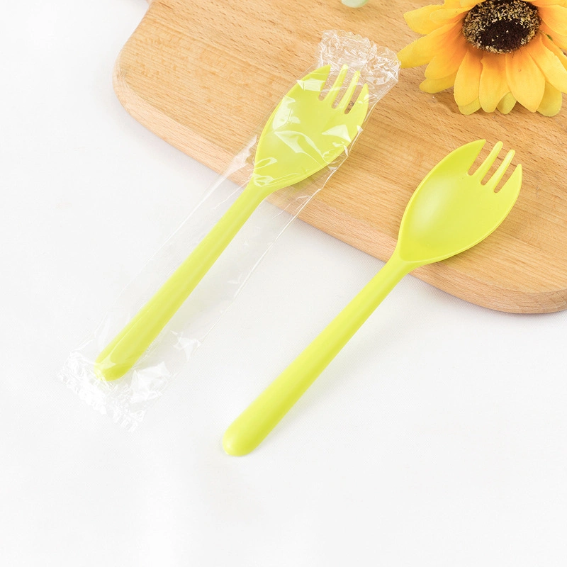 Disposable Plastic Fork for Birthday Cake/ Fruit/ Salad/Desert