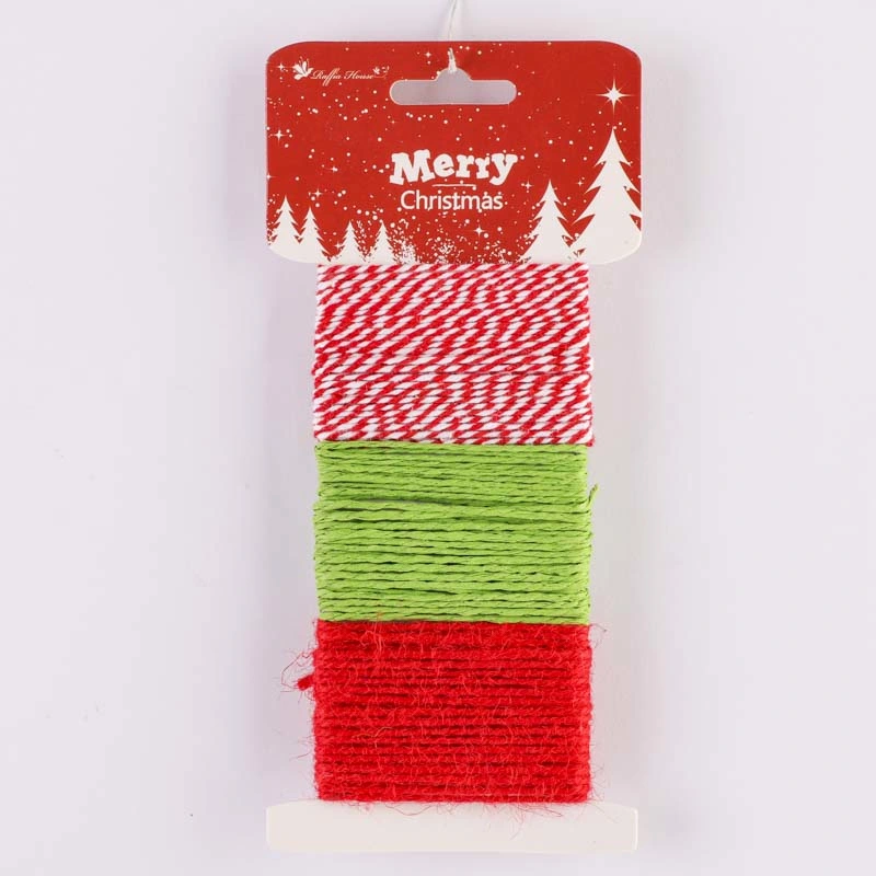 New Design Christmas Combined Rope Set with Different Material Colorful Sets