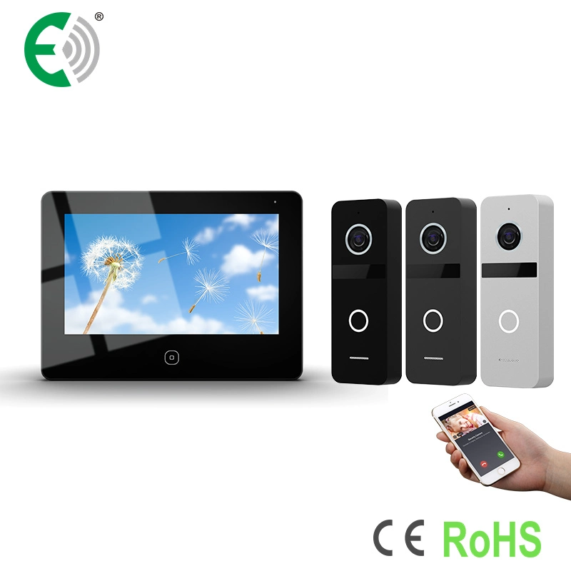 7" UTP/IP WiFi Video Doorphone Kit Intercom System