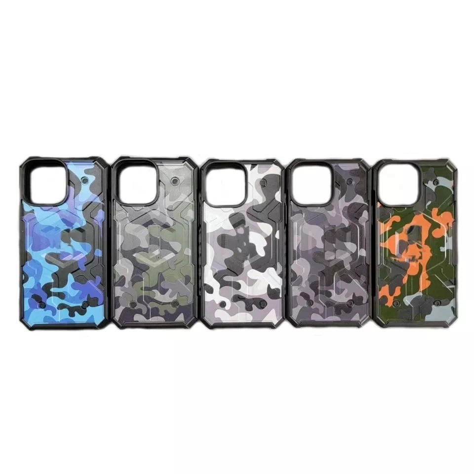 Original Uagging Defender Hybrid Camo Armor Magnetic Mobile Phone Case Cover for Phone 14 PRO Max for Magsafe