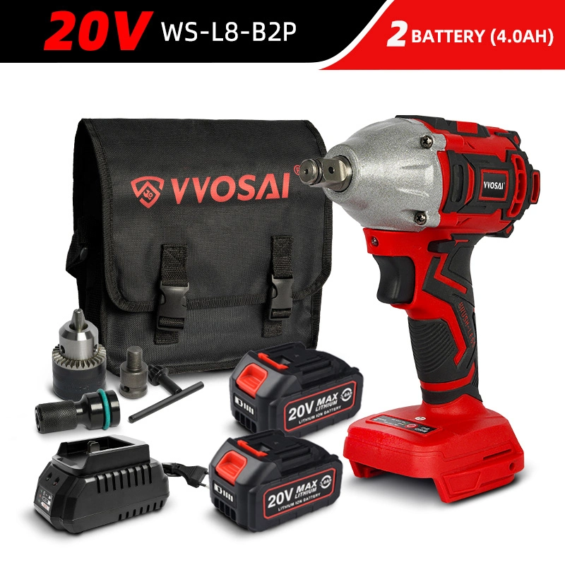 Ready Stock Hot Sale Vvosai 20V Wireless Wrench