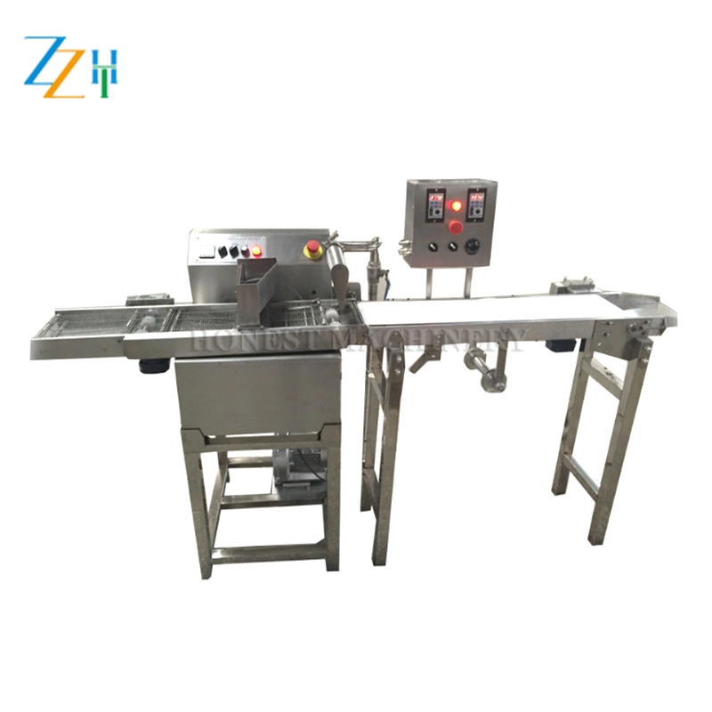 Good Price Chocolate Coating Machine with Conveyor Belt