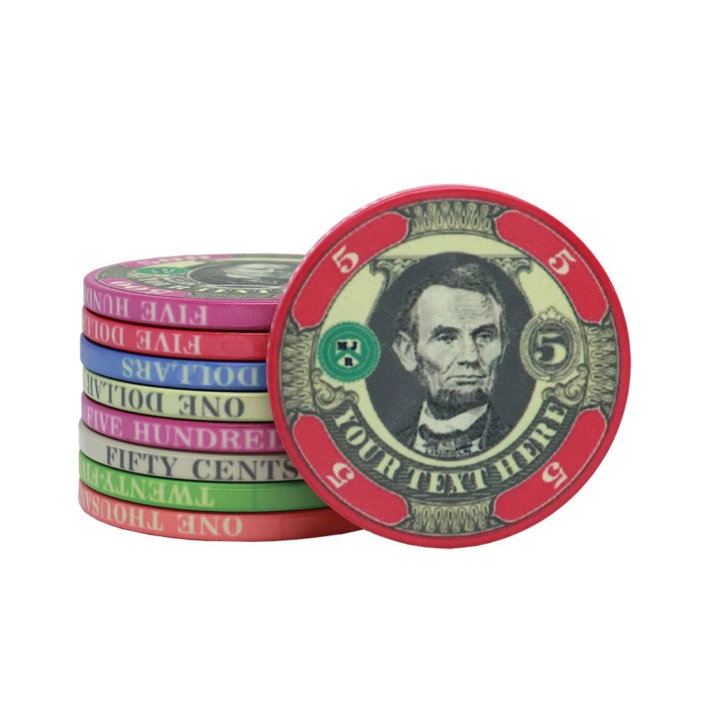 Оптовые 10g Президенты Покер Чипс US $39 43 45 46 48.5 50 52 55mm Custom Poker Chips Set for Настольная игра казино