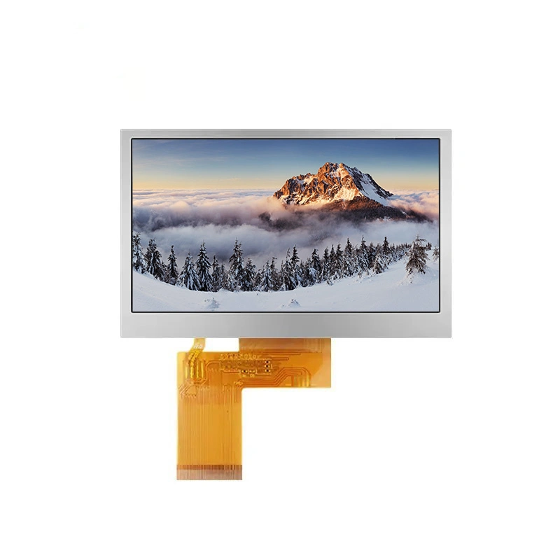 4.3 Inch IPS LCD Display Screen Monitor Optional AV Driver Board +Underwater Camera Turnkey Solution 480X272 800X480 High Brightness 4000nits -1000nits