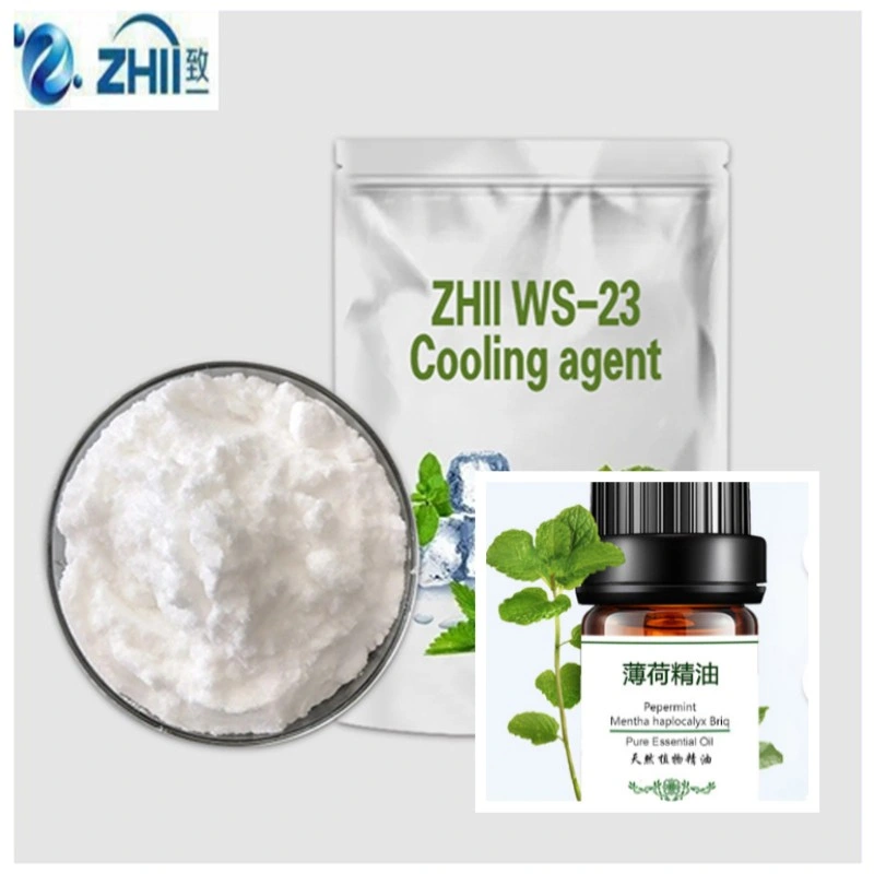 Zhii China Comida de Alta Calidad Grado agente refrescante WS-23 con Kosher Intertek Koolada Halal Certificación