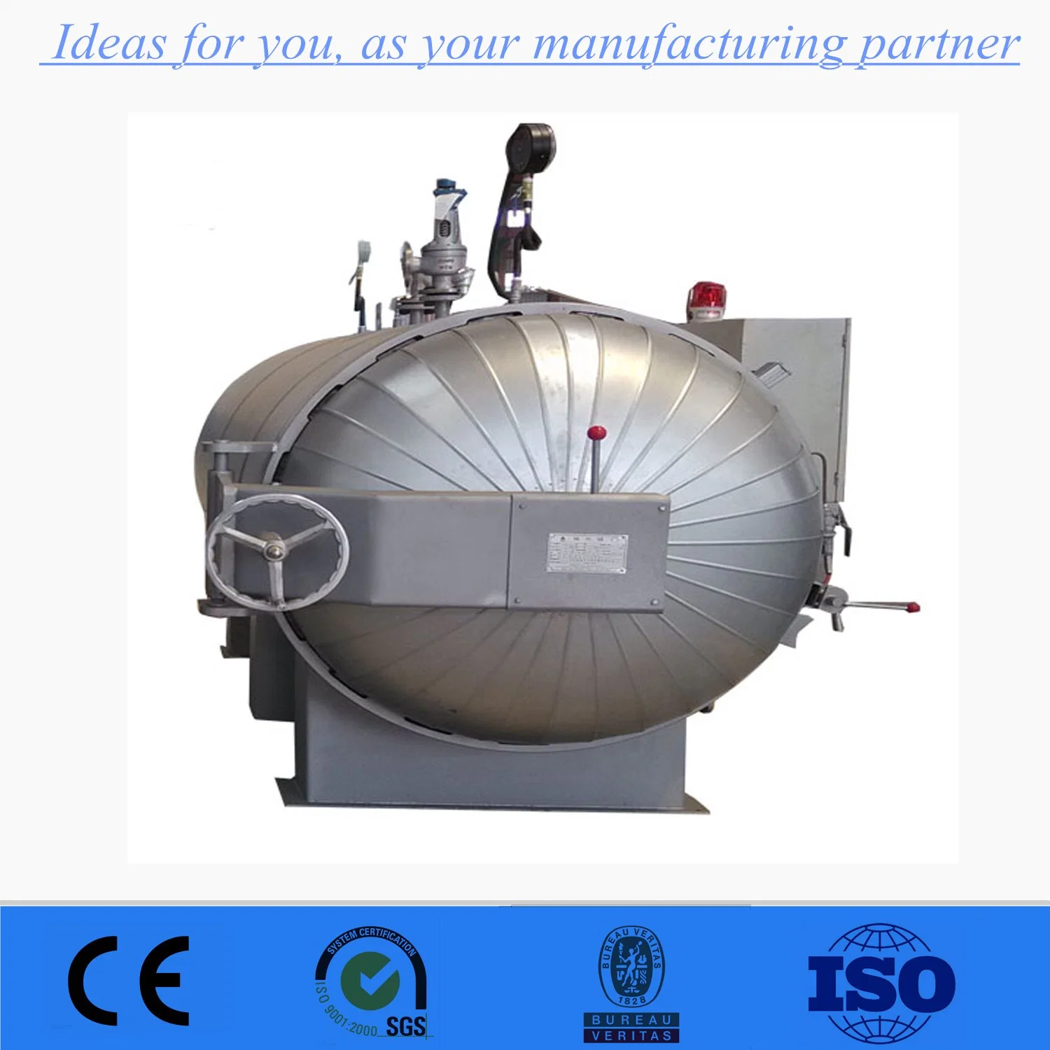 Electric Heating Rubber Vulcanization / Curing Autoclave for Lifting Bag