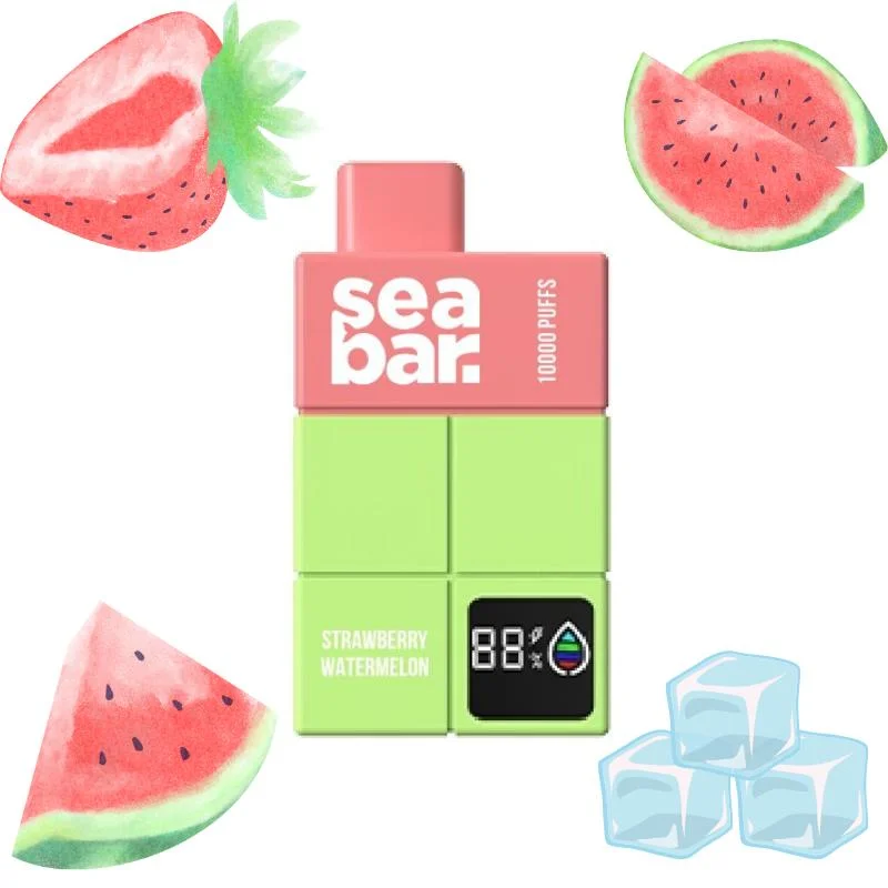 Seabar 10000 Puffs Screen Display of Battery&Fuel Level Wholesale Cheap Vape