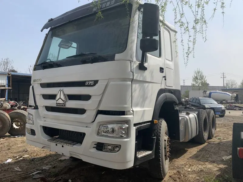 Conduite à droite 371 375 420 Tracteur de puissance de la tête Marque HOWO Sinotruk