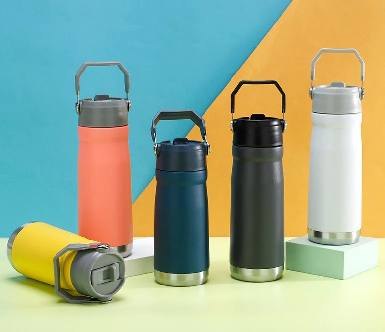 550ml Stainless Steel Double Wall Portable Ice Bully Water Bottle