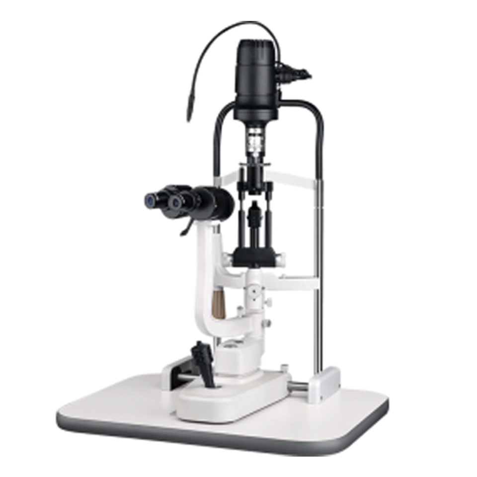 شركة OEM Easy Operation Mecanmed for Hospital MicroScope محمول رخيص بالمهاد مصباح slit