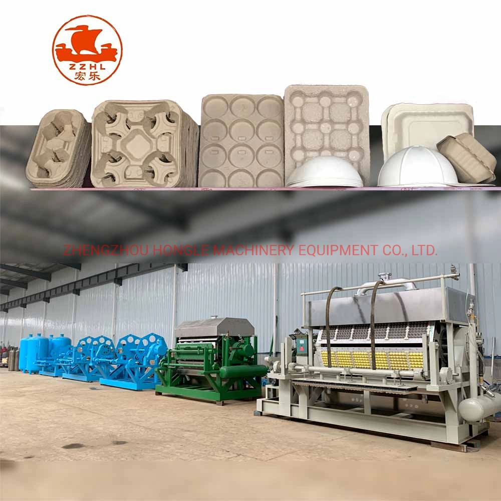 Paper Pulb Egg Tray Making Forming Machine Small Egg Tray Production Line