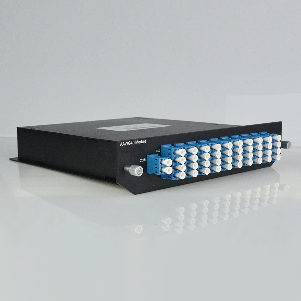 100g Single Fiber, Dual Fiber DWDM 8, 16, 32, 40 Channel DWDM AWG