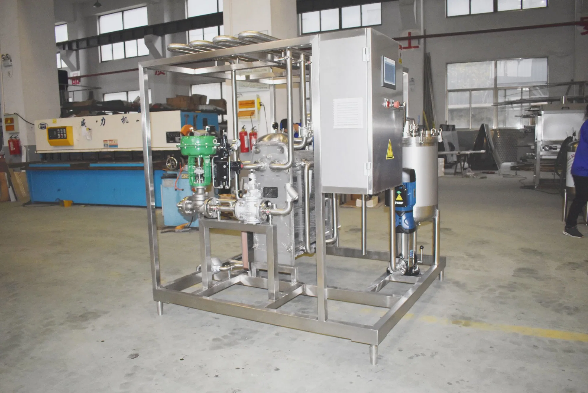 2022 Latest Energy Efficient Pasteurization Machine Plate Sterilization Machine