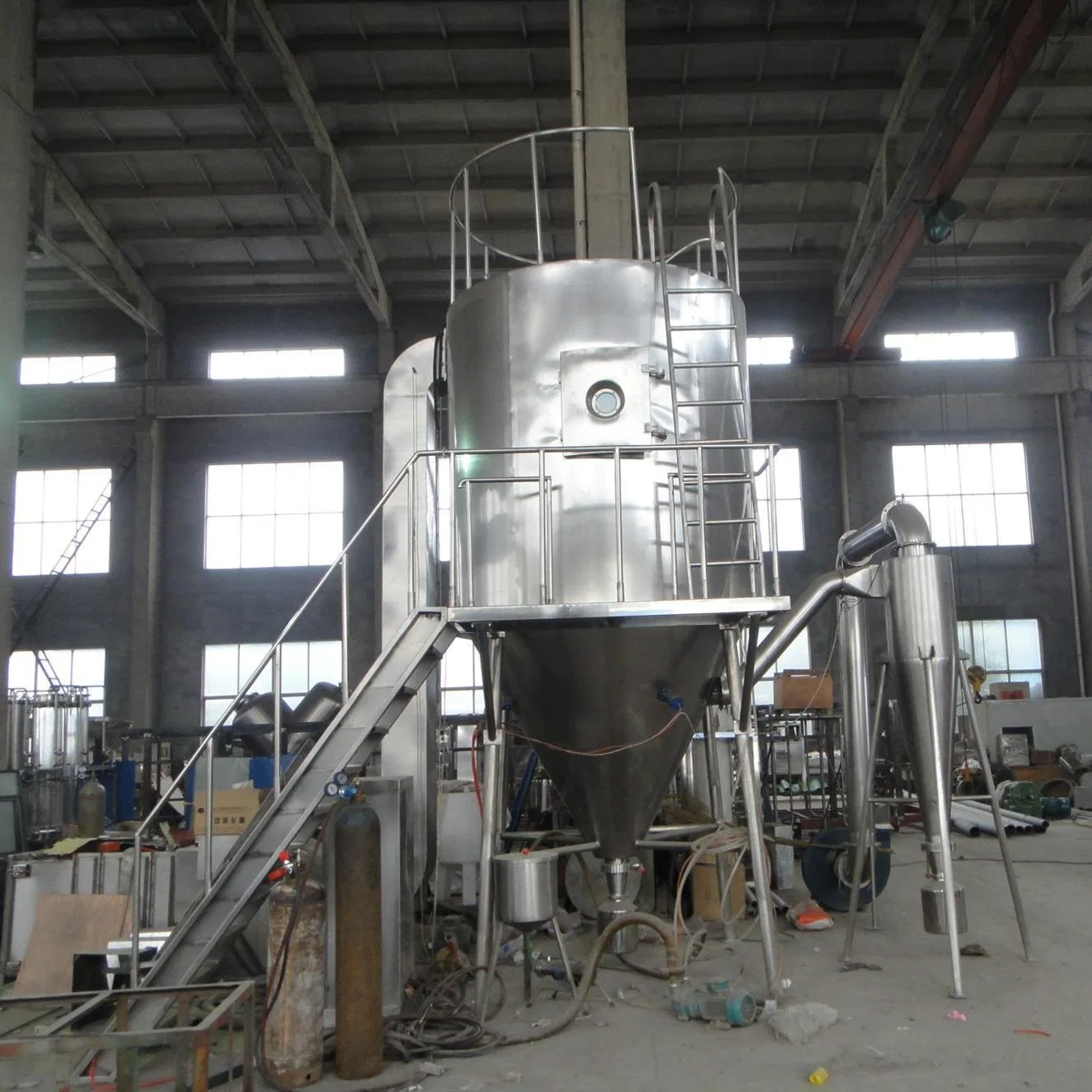 Competitive Price High Speed Centrifugal Spray Dryer for Formaldehyde Silicic Battery Raw Materials Basic Dye Pigments