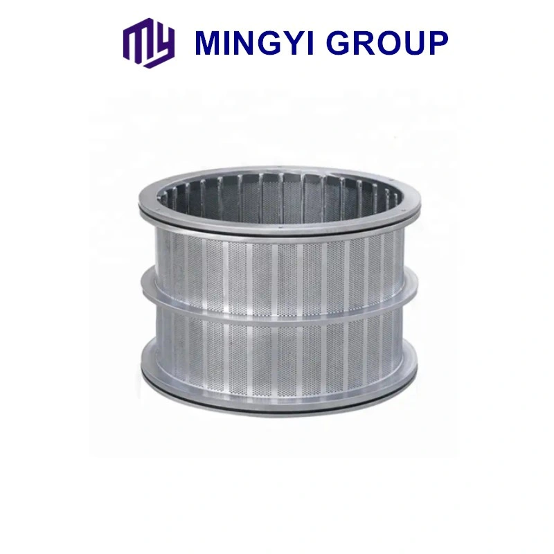 Machine Parts of Paper Making Stainless Steel Pressure Screen Basket