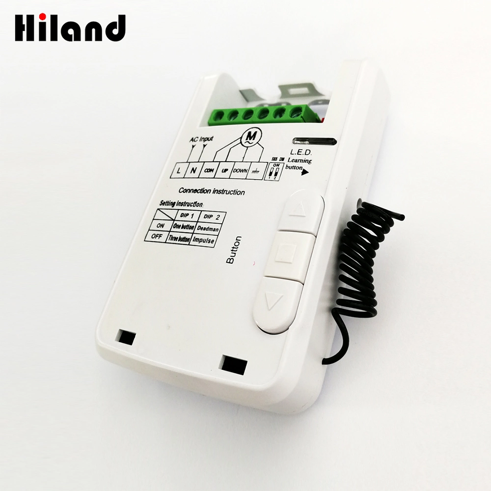 Tubular Hiland Receptor Motor TM5030 com código evolutivo &amp; 30 transmissores armazenados