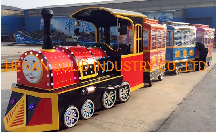 Parque de diversiones más popular Mini tren al aire libre para niños